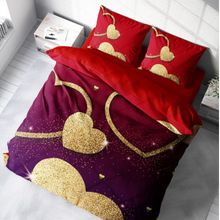 Monohome Gift Sevgililer Günü Pamuk Saten Çift Kişilik Nevresim Takımı