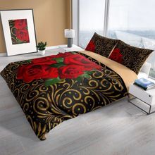 Monohome Gold Baraque Klasik Renkli Çift Kişilik 200x220 cm Nevresim Takımı