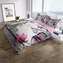 Monohome İstanbul 3D Pamuk Saten Çift Kişilik 200x220 cm Nevresim Takımı