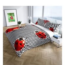 Monohome Ladybug 3D Dijital Baskılı Çift Kişilik Nevresim Takımı