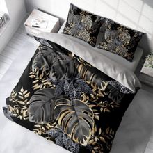 Monohome Leaf 3D Pamuk Saten Çift Kişilik 200x220 cm Nevresim Takımı