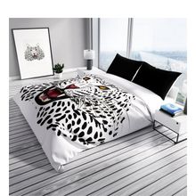 Monohome Leopard 3D Pamuk Saten Çift Kişilik 200x220 cm Nevresim Takımı