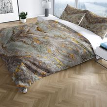 Monohome Marble 3D Dijital Baskılı Çift Kişilik Nevresim Takımı