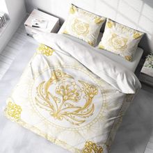Monohome Osmanlı I 3D Pamuk Saten Çift Kişilik 200x220 cm Nevresim Takımı