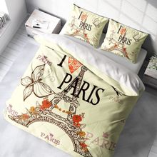 Monohome Paris 3D Pamuk Saten Çift Kişilik 200x220 cm Nevresim Takımı