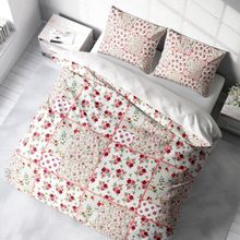 Monohome Rose Branch 3D Pamuk Saten Çift Kişilik Nevresim Takımı
