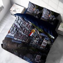 Monohome Stern 3D Pamuk Saten Çift Kişilik 200x220 cm Nevresim Takımı