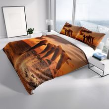 Monohome Wolfie 3D Renkli Çift Kişilik 200x220 cm Nevresim Takımı