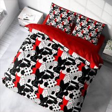 Monohome Woman Patern 3D Pamuk Saten Çift Kişilik 200x220 cm Nevresim Takımı