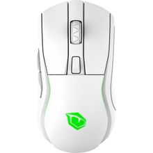 Monster Pusat Reflex Pro Beyaz RGB Şarjlı Optik Kablosuz Oyuncu Mouse