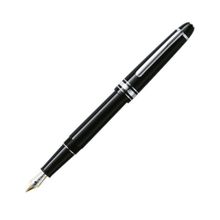 Montblanc 106521 Meisterstück Black Platinium F Dolma Kalem