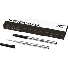 Montblanc 128211 2 Refill Medium Mystery Black Tükenmez Kalem