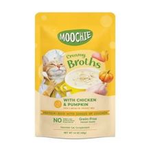 Moochie 40 gr Parça Tavuk Etli ve Bal Kabaklı Tahılsız Kedi Çorbası