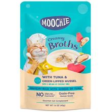 Moochie 40 gr Parça Ton Balığı Midye Tahılsız Kedi Çorbası