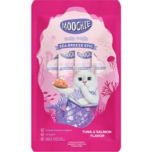 Moochie Ton Balıklı ve Somonlu 5x15 gr Sıvı Kedi Ödül Maması
