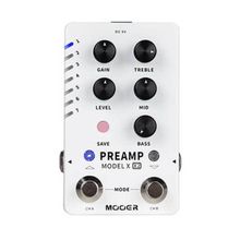 Mooer M725 Model X2 Gitar Preamp Pedalı