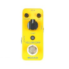 Mooer MCS2 Yellow Comp Compressor Pedalı