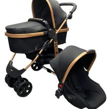 Mooly SC-2401 Gold Siyah Travel Sistem Bebek Arabası