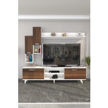 Moonlife Beyaz İstanbul Dolaplı Tv Ünitesi