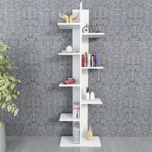 Moonlife MNLFDK023 Beyaz Karo Dekoratif Kitaplık