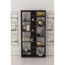 Moonlife Office Siyah Dekoratif Kitaplık
