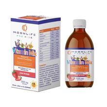 Moonlife Pro Kids Vitamin C D Çinko Beta Glukan Çilek Aromalı 150 ml Sıvı
