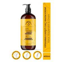 moonset Yıpranma Karşıtı Saç Bakım Kremi – Kolajen + Keratin Destekli Onarıcı & Nemlendirici Krem (400 ml)