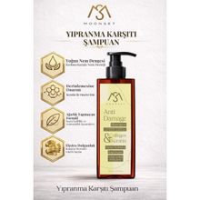 Moonset Yıpranmış Saçlar Için Onarıcı Bakım Kolajen Keratin Içerikli Saç Bakım Şampuanı (400 ml)