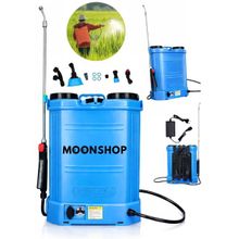 MOONSHOP Pro Japan Turbo 16 L Şarjlı Sırt Tipi İlaç Pompası Akülü Şarjlı İlaçlama Makinesi Köpük Pompası