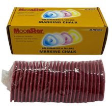 Moonstar Kırmızı 25 Adet Killi Çizgi Taşı