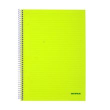 Mopak 6'lı 120 Yaprak Spiralli Çizgili Defter