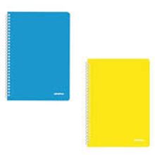 Mopak Pastel Serisi Pp Kapak 144 Yaprak Kareli Spiralli Defter