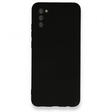 Mor Aksesuar Samsung Galaxy A02S Kamera Korumalı içi Süet Silikon Kılıf