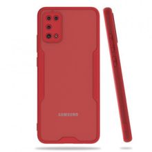 Mor Aksesuar Samsung Galaxy A02S Platin Tam Koruma Şık Silikon Kapak Kılıf