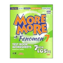 More More English 7 Fenomen Test Book Worksheets-Kurmay Elt Yayınları