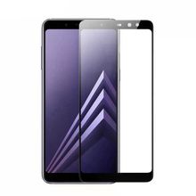 More TR Galaxy J8 Zore Kenarları Kırılmaya Dayanıklı Cam Ekran Koruyucu