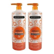 Morfose 2'si 1 Arada Argan Yağlı 2x1000 ml Kırılgan Saçlar Şampuan