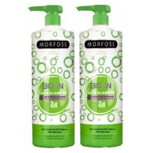 Morfose Biotin Içeren Tüm Saç Tipleri 2x1000 ml Şampuan