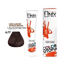 Morfose Onix 6.77 Koyu Kumral Yoğun Kahve 60 ml Saç Boyası