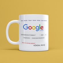 Morinna Kişiye Özel Google Dünyanın En İyi Babası Tasarımlı Kupa