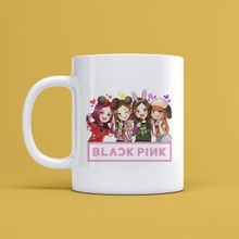 Morinna MR04 Black Pink Tasarımlı Beyaz Kupa