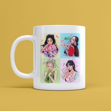 Morinna MR12 Black Pink Tasarımlı Beyaz Kupa