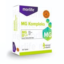 Morlife Magnezyum Kompleks 60 Tablet