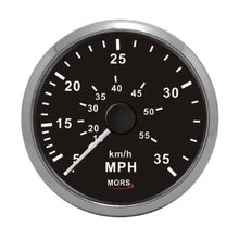 Mors 35mph Siyah Sürat Göstergesi