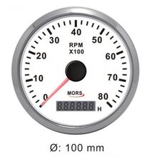 Mors 8000 rpm Devir Göstergesi ve Motor Saati