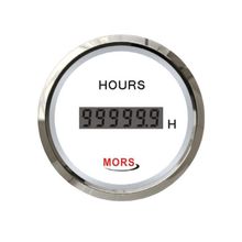 Mors Beyaz Dijital Motor 12-24V Zaman Saati