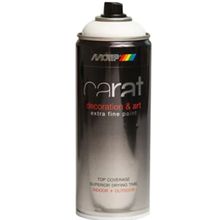Motip Carat RAL9016 400 ML Trafik Beyazı Akrilik Sprey Boya