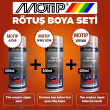 Motip Mercedes Kod:197 Obsidian Black Metallic 400 ml Rötuş Sprey Boyas