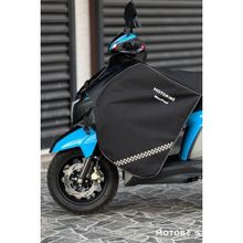 Motobros Su ve Rüzgar Geçirmez Scooter Kuba Bluebird Motosiklet Diz Örtüsü Diz Örtüsü Premium