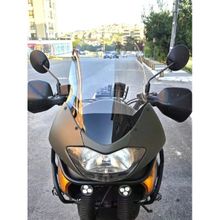 Motocam Honda Transalp XL 650 2000 2008 Model Uyumlu 54 cm Şeffaf Renkli 4 mm Ön Cam Siperlik